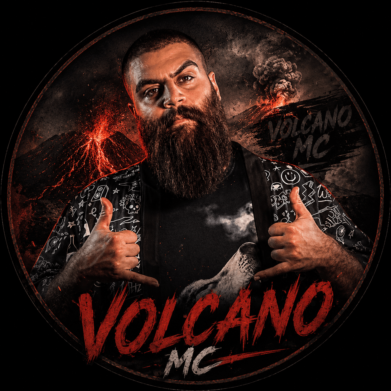 صورة رسمية — فولكينو إم سي — Volcano Mc